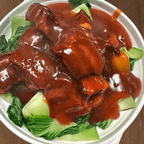 Best 36.Stewed Pork w.Brown Sauce (红烧肉) in South Windsor, CT